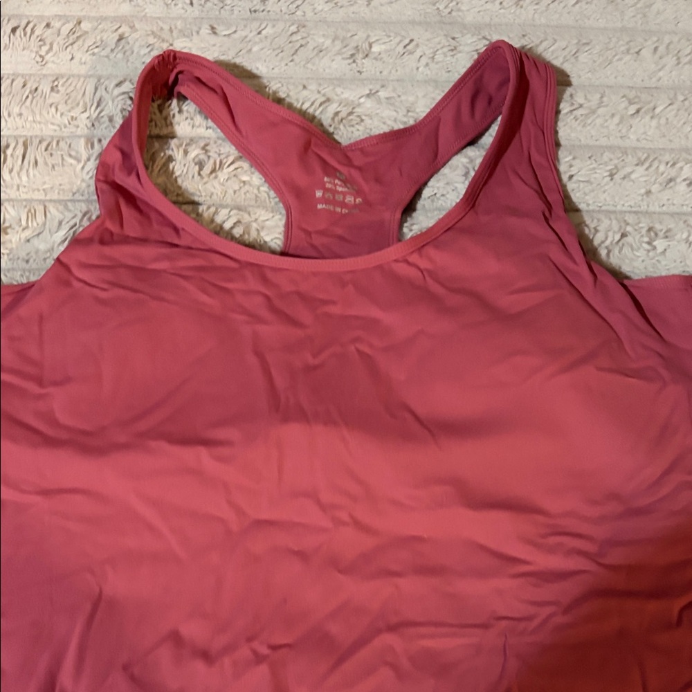 Pink Athletic Tank Top